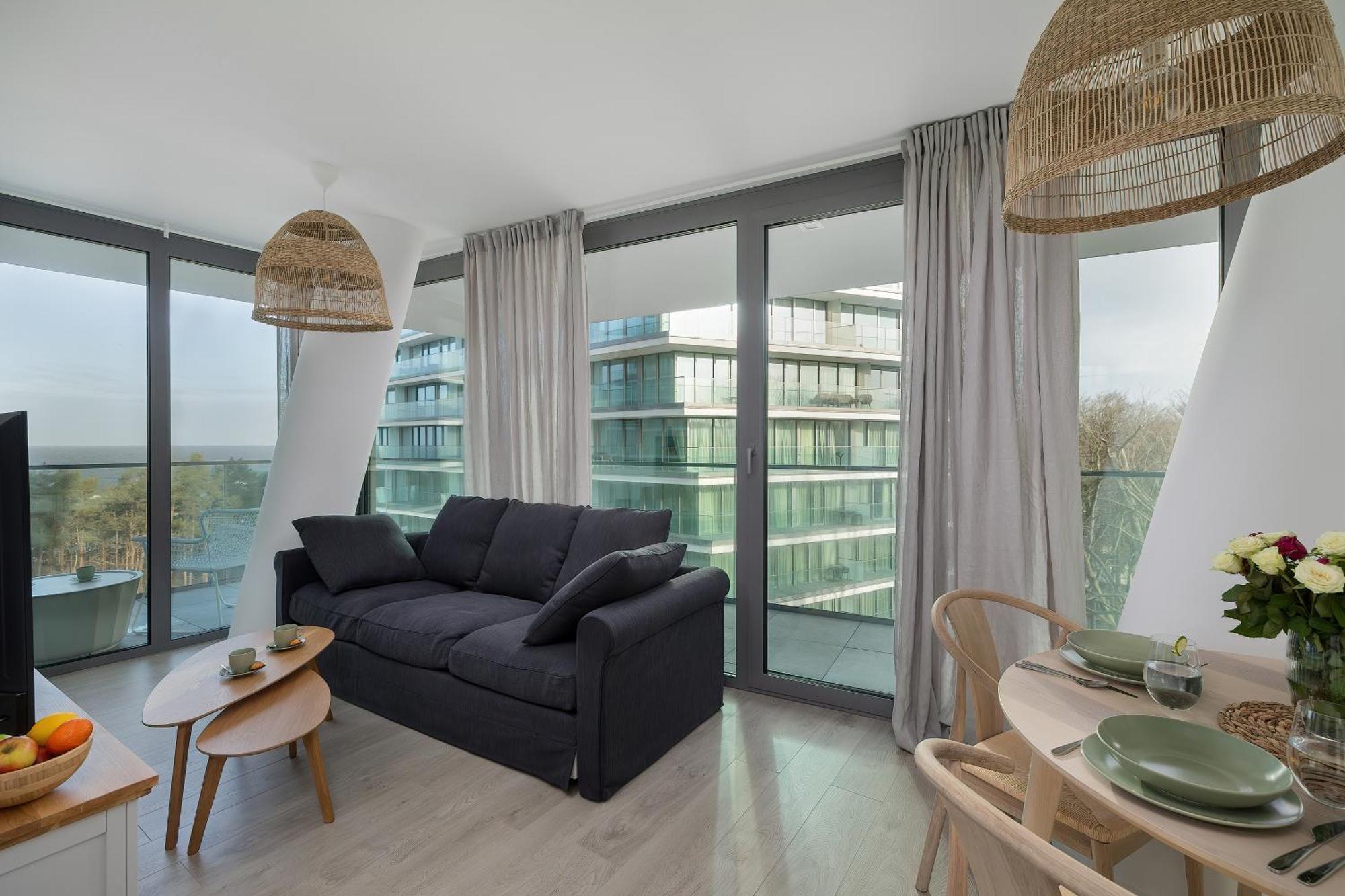 Lux Sea Towers - Wellness Spa, Gym & Beach - Seaview By Rent Like Home Мендзыздрое Экстерьер фото