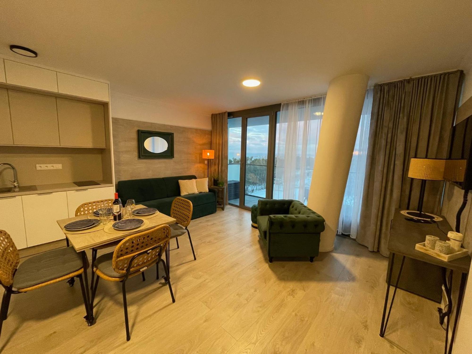 Lux Sea Towers - Wellness Spa, Gym & Beach - Seaview By Rent Like Home Мендзыздрое Экстерьер фото