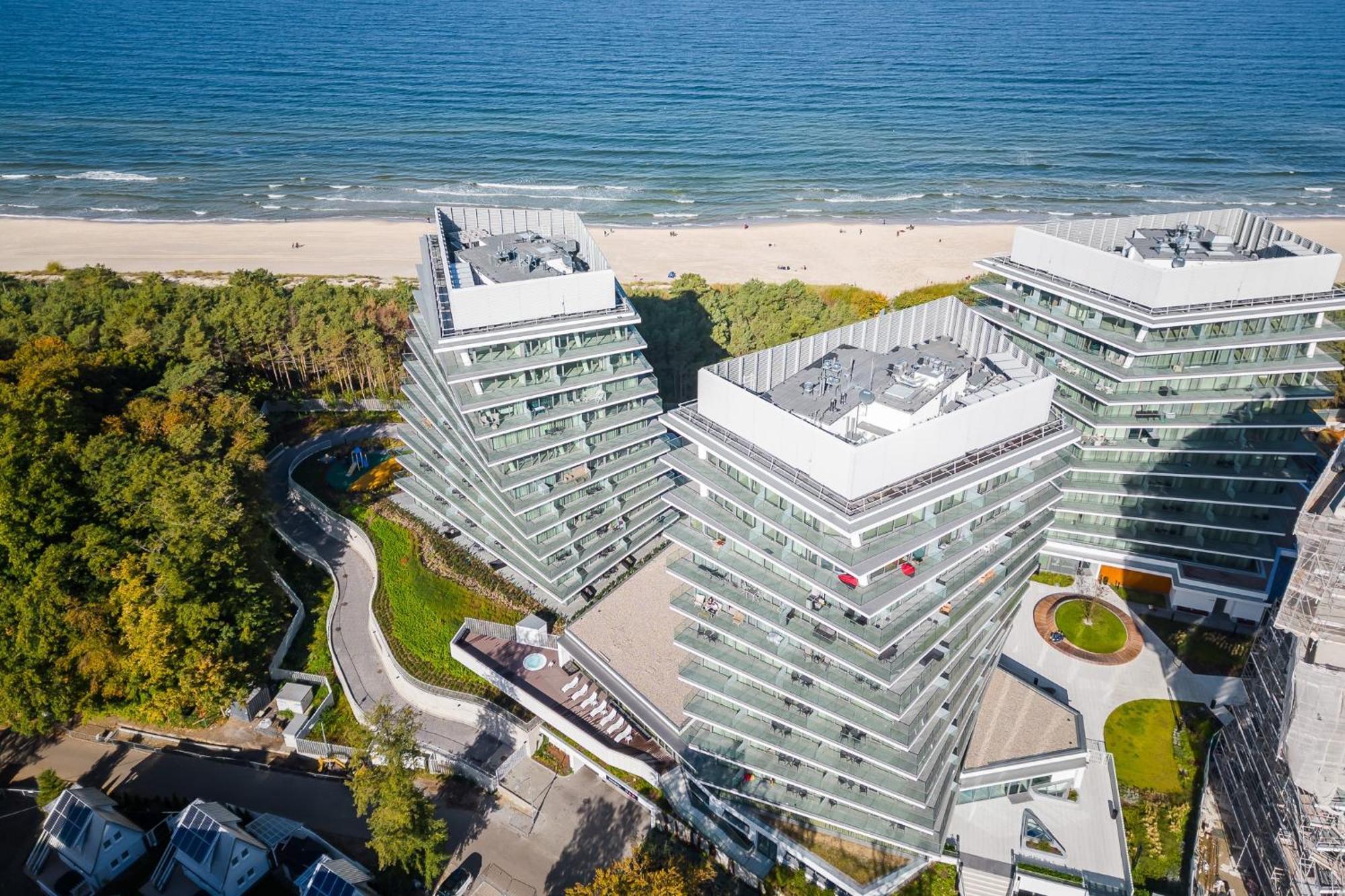 Lux Sea Towers - Wellness Spa, Gym & Beach - Seaview By Rent Like Home Мендзыздрое Экстерьер фото